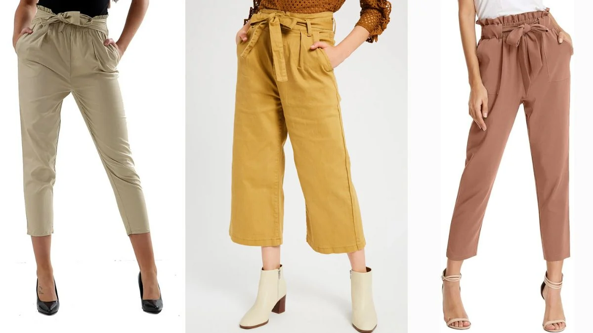 Paper-Bag Waist Pant