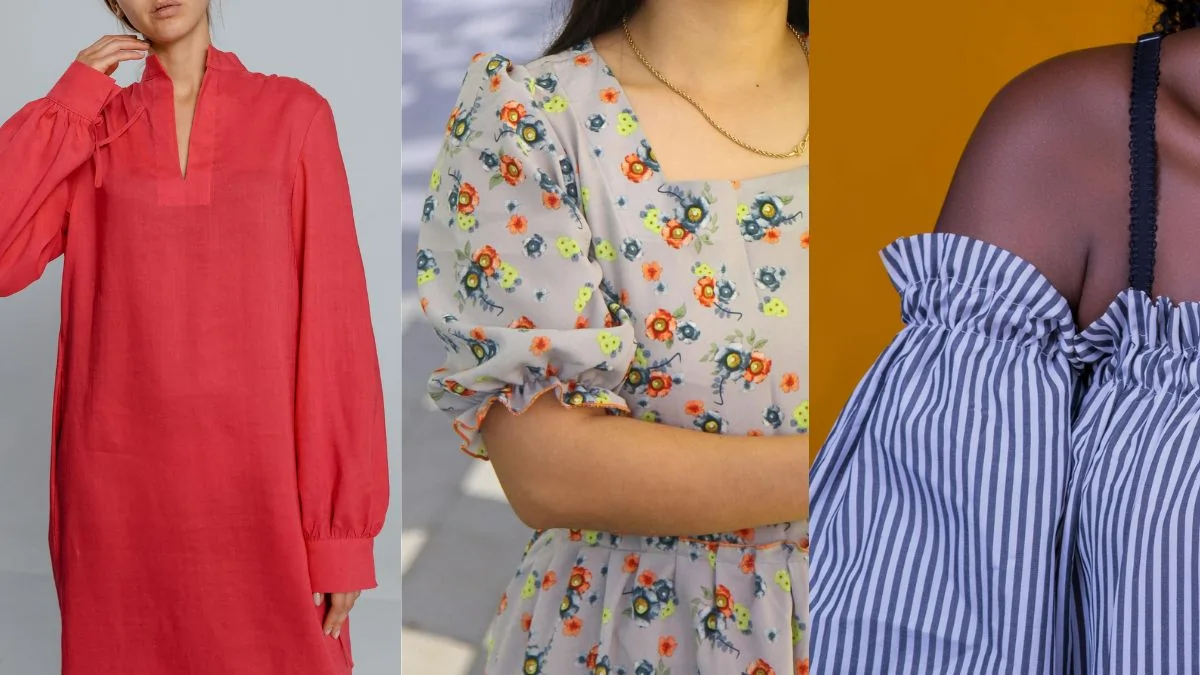 unique blouse sleeves design