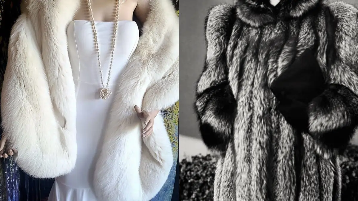 Faux Fur Dress