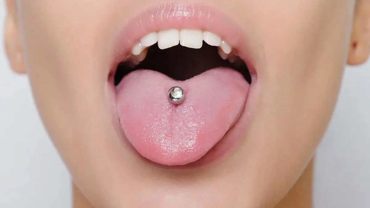 Midline Tongue Piercing​