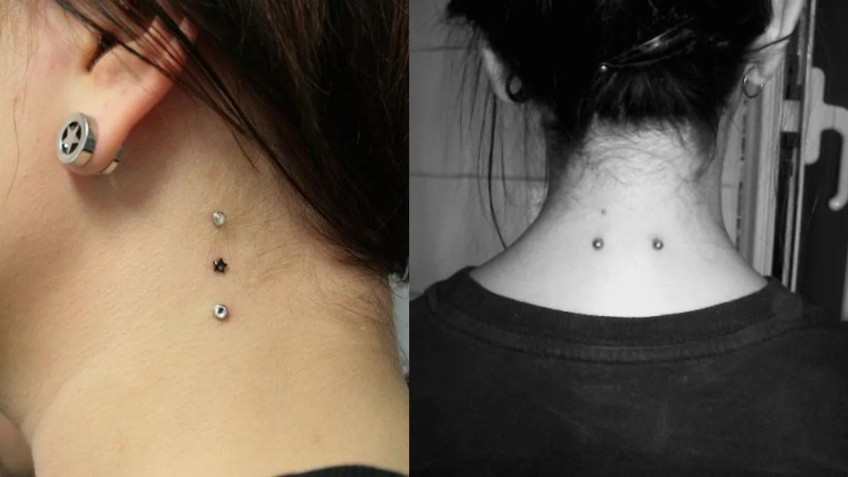 neck piercing_