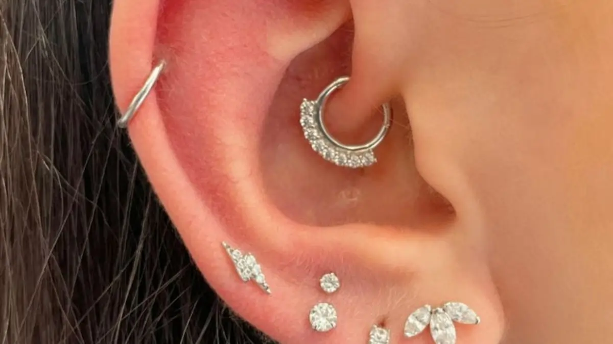 Decorative Daith Piercingy