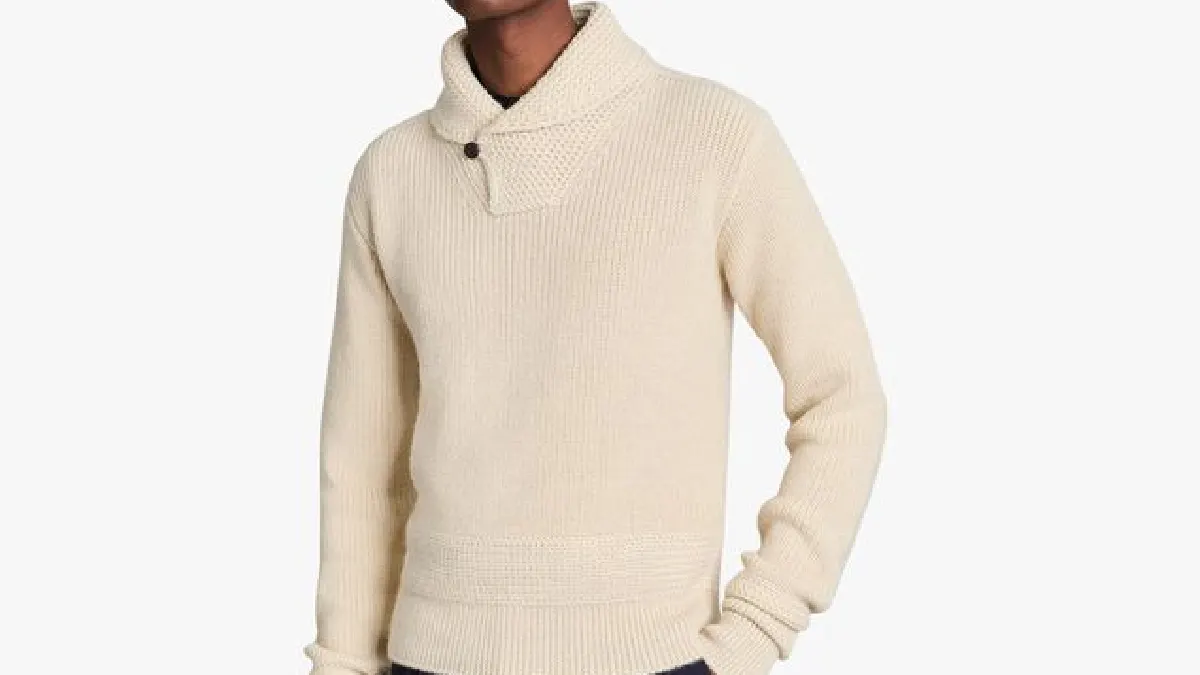 Shawl Neck Sweater