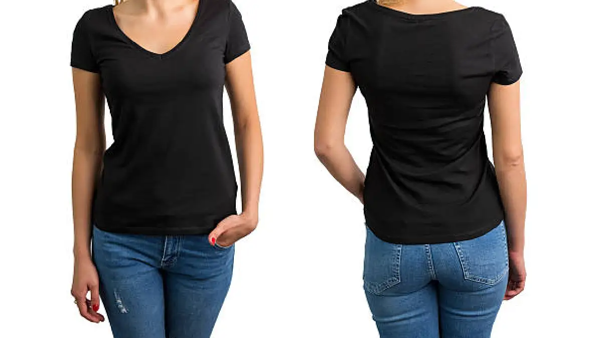 V-neck T-shirt